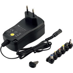 1500mA 3-12V Switching Τροφοδοτικό AC/DC Well PSUP-SMP-1500MA/6T/2-WL