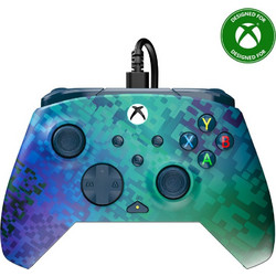 PDP Rematch Glitch Wired Controller PC Xbox X & Xbox One Green