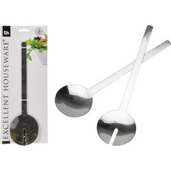 Σετ κουτάλες Excellent Houseware Από Ανοξείδωτο Ατσάλι - 2 τεμάχια