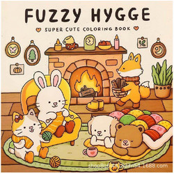 Colouring book Βιβλία χρωματισμού Fuzz 21x21εκ. 44 φύλλα