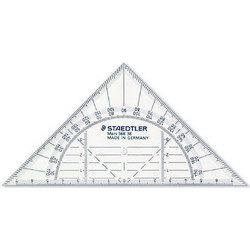 Χάρακας STAEDTLER Geodreieck 16cm, άθραυστος