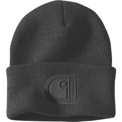 Carhartt - Σκούφος Knit Cuffed C Patch Beanie Black