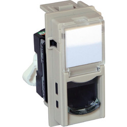 Living Now ΠΡ RJ45 CAT 5E UTP 1ΣΤ SAND Legrand - KM4279C5E