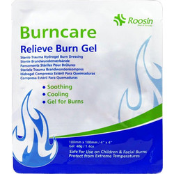Roosin Burncare Γάζα Εγκαυμάτων 10x10cm 1τμχ