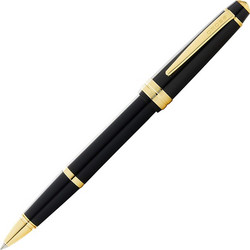 Cross Bailey Light Polished Black Resin and Gold Στυλό Υγρής Μελάνης ZC32308