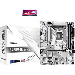 Asrock B760M-HDV/M.2 Motherboard Micro ATX με Intel 1700 Socket