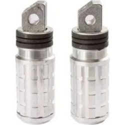 Rchang αναβατήρας μηχανής - Motorcycle pedal W02108-1, Ασημί