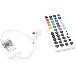 Controller WiFi με τηλεχειριστήριο για ταινία LED RGB 12V 6A Andowl Q-DL50 - λευκό