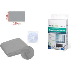 Σίτα Κουνουπιέρα Παραθύρου Γκρι 150*220cm KMT Tools 8435674801721