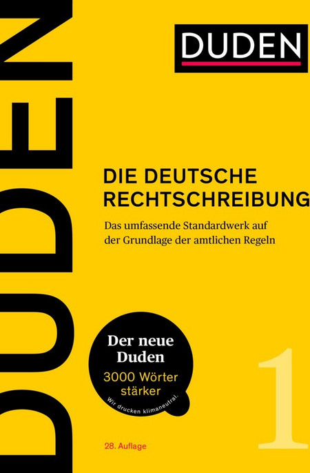 Duden Bd.01: Die deutsche Rechtschreibung