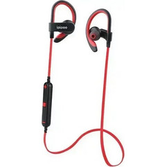 Ipipoo iL98BL Ακουστικά Bluetooth In Ear Ανθεκτικά στο Νερό Red