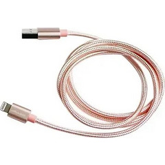 Καλώδιο δεδομένων και φόρτισης Micro USB Jellico GS-10 IPHONE, σε ροζ χρώμα