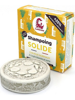 Lamazuna Solid Shampoo White & Green Wild 70gr