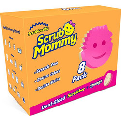 Σφουγγάρια Scrub Mommy ροζ (8 τεμάχια)