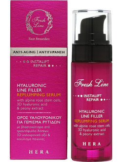 Fresh Line Hera Hyaluronic Filler Αντιγηραντικό Serum Προσώπου με Υαλουρονικό 30ml