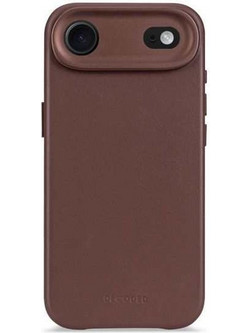 Θήκη Decoded Γνήσια Δερμάτινη MagSafe για Apple iPhone 17 Air 6.6 5G 2025 - Chocolate ΚΑΦΕ - DE-D26IPO17ABC1CN