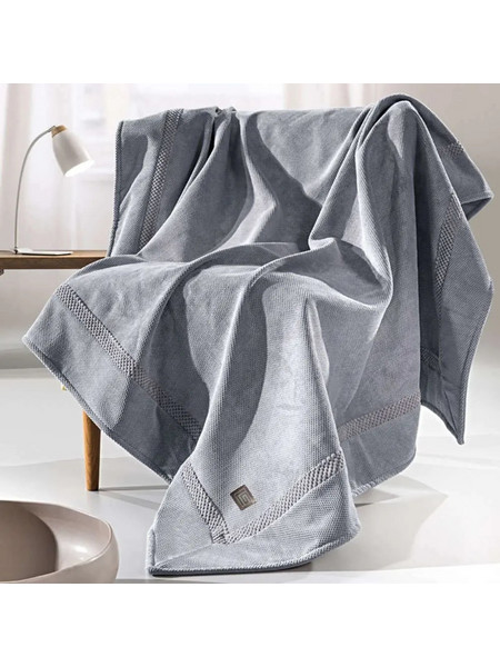 Guy Laroche Ριχτάρι Τετραθέσιου Καναπέ 170x350 Rubicon Silver