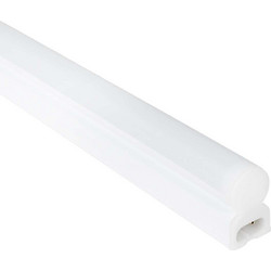 GLOBOSTAR(R) TUBO 60787 Γραμμικό Επεκτεινόμενο Φωτιστικό T5 60cm LED 9W 900lm 180 AC 220-240V IP20 Ψυχρό Λευκό 6000K - Lumileds SMD Chip - Λευκό Γαλακτερό - Μ60 x Π2.2 x Υ3.5cm - 3 Χρόνια Εγγύση