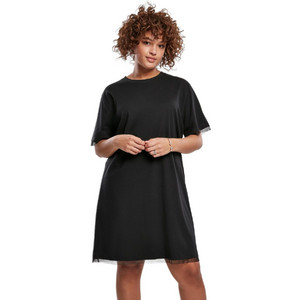 Urban Classics Mini Καθημερινό Φόρεμα Μαύρο TB3411 Urban Classics Mini Καθημερινό Φόρεμα Μαύρο TB3411