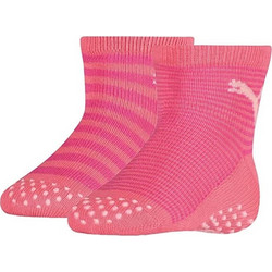 Puma Baby Sock Abs 2P Βρεφική Κάλτσα 701219270 002 ΦΟΥΞΙΑ