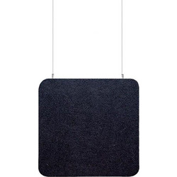 Audiodesigner ECOBAFFLE Square Ηχοαπορροφητικά Πάνελ Οροφής 100x100x4cm / 4 τ.μ. Μαύρο (Σετ 4 Τεμαχίων)