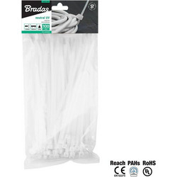 BRADAS ΔΕΣΤΡΑΚΙΑ ΛΕΥΚΑ 450Χ8.8mm (TS11-88450N)