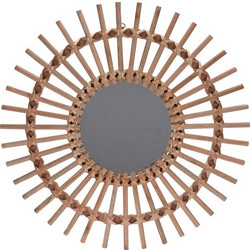 ΔΙΑΚΟΣΜΗΤΙΚΟΎΣ ΚΑΘΡΈΦΤΕΣ MIRROR WOOD 50CM NATURAL NB1305070
