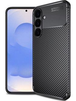 Ancus AutoFocus Carbon Fiber Θήκη Κινητού για Samsung Galaxy S25 5G (SM-S931) Black