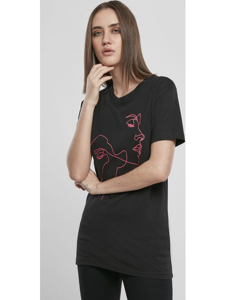 Γυναικείο T-Shirt MT1291 Mister Tee Black Μαύρο