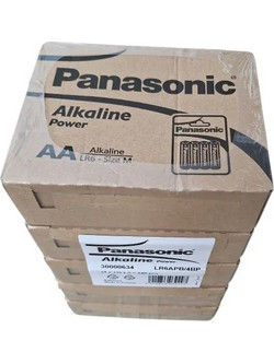 Panasonic Alkaline Power Μπαταρίες AA 1.5V BL4 X 60-50