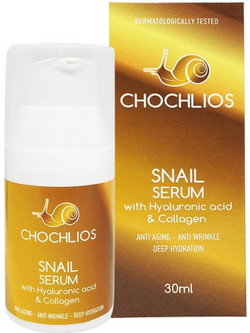 Chochlios Anti Aging Snail Αντιγηραντικό Serum Προσώπου για Ανάπλαση με Εκχύλισμα Σαλιγκαριού 30ml