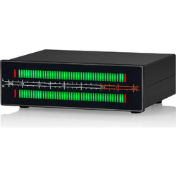 Douk Audio VU56PRO MIC+LINE Stereo RGB LED Sound Level Meter Audio Splitter Switcher Music Spectrum Visualizer