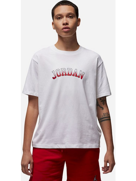 Jordan Γυναικείο T-shirt Λευκό
