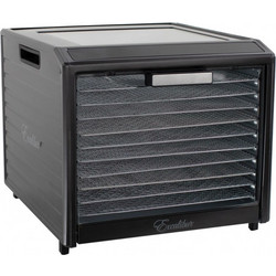 Αποξηραντής INOX για 10 σχάρες, 800W, 52.5x44.5xΥ40cm, Excalibur USA (1 ΤΕΜ)