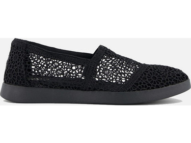 TOMS BLK MOROCCAN CRCHT WM ALPLUS ESP 10021549-BLACK Black