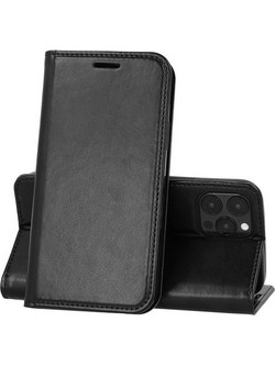 Powertech Magnet Elite Book Black (iPhone 14 Pro)