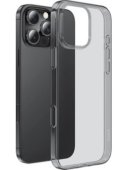 Hoco TPU Light Series Θήκη Smoke (iPhone 16 Pro)
