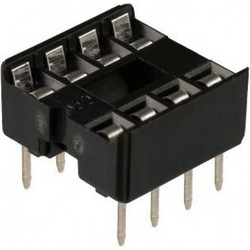 DIP Slanting pin 8P IC Socket Integrated Block