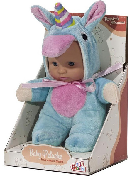 Μωρό Unicorn 19cm γαλάζιο ΟΕΜ (GTR717801B)