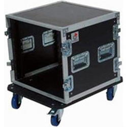 BESPECO CRO308PR - Rack 8U, ξύλινο, καπάκι μπρος-πίσω, 50cm βάθος - BESPECO