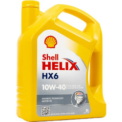 Shell Helix HX6 Λάδι Αυτοκινήτου 10W-40 5lt
