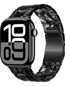 Hoco WA36 Λουράκι Ρητίνης Black (Apple Watch 38 / 40 / 41 / 42mm)