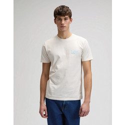 Lee Medium Wobbly Ανδρικό Λευκό T-shirt 112376489