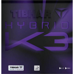 Λάστιχο Πινγκ-Πονγκ Tibhar Hybrid K3 - black