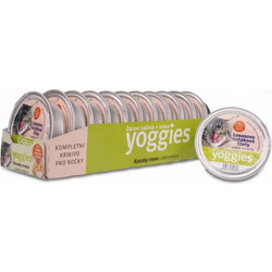 Υγρή Τροφή Γάτας με Σολομό και Τόνο Yoggies Πακέτο 12 x 85 g