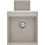Crown Quadra Q-45 Ένθετος Νεροχύτης Γρανίτη Sabbia 45x50cm