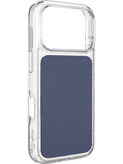 Puro Plate Mag Case for iPhone 17 Pro Max Compatible with MagSafe - Blue