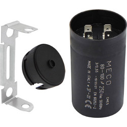 ΠΥΚΝΩΤΗΣ ΕΚΚΙΝΗΣΕΩΣ 80-100μF 250V MECO