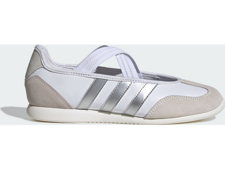 adidas Sportswear Barreda Mary Jane Γυναικείες Μπαλαρίνες HQ7400 Cloud White / Silver Metallic / Off White