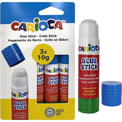 Κόλα Στικ Carioca σετ=3τεμ 3x10g Carioca 42781